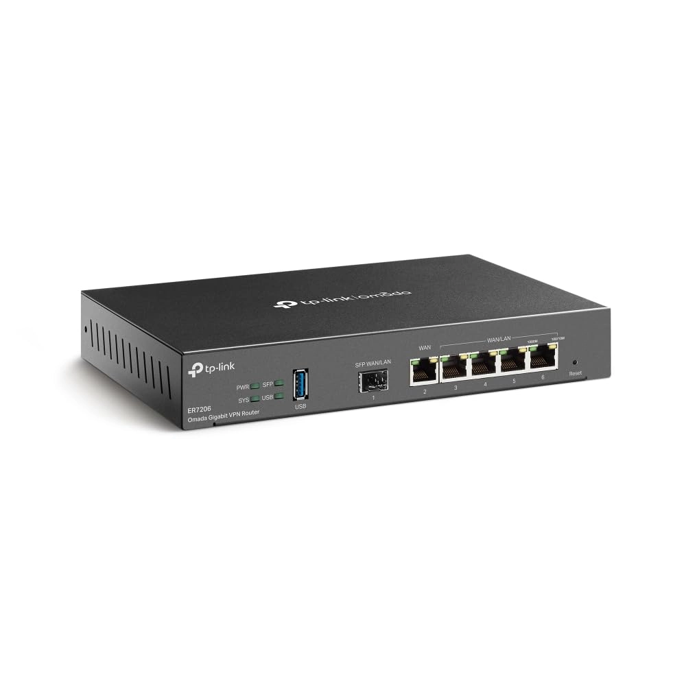 TP-Link Omada Gigabit VPN Router TL-ER7206 (Load Balancer) view 2